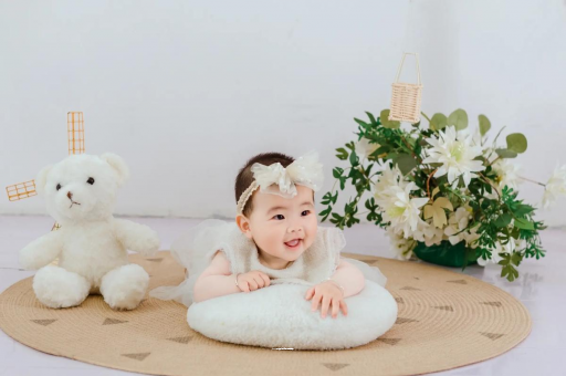 广州代怀试管生子七个月宝宝睡觉
